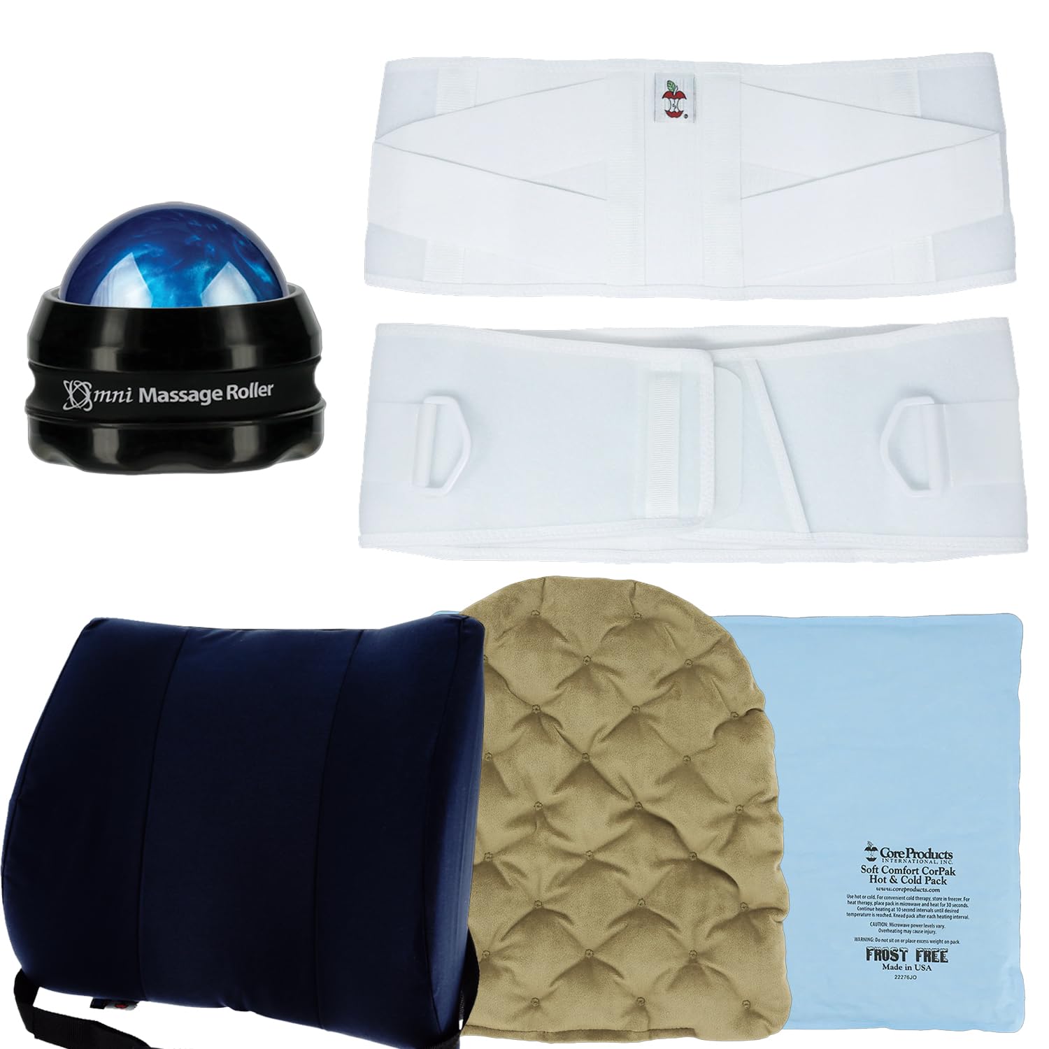 Comfort Core サポート　二個 Amazon.com: Core Products Back Pain Relief Bundle – Lumbar Support